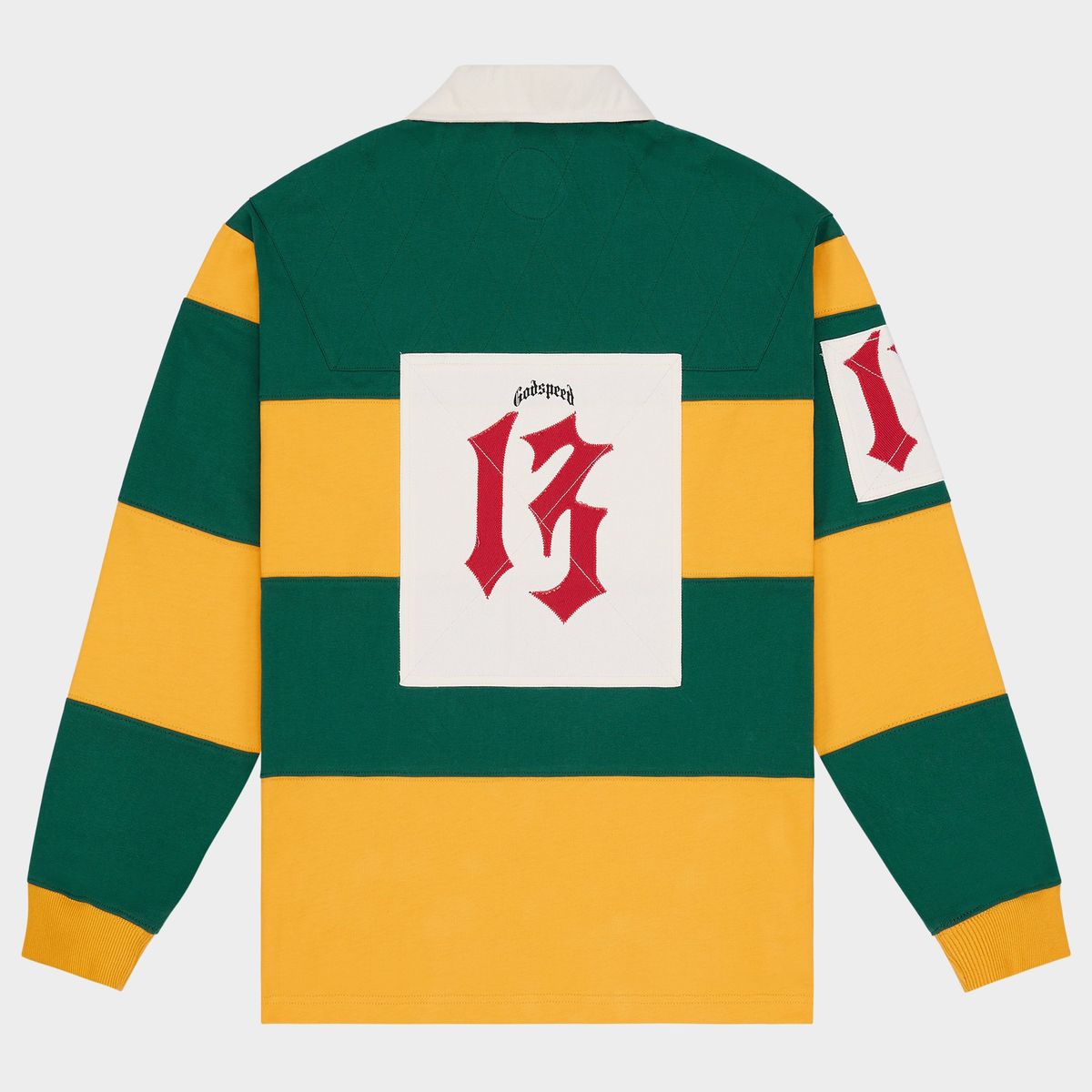 Classic Field Rugby Shirt (Green Yellow) BOOM2