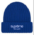 Chunky Rib Classic Logo Beanie