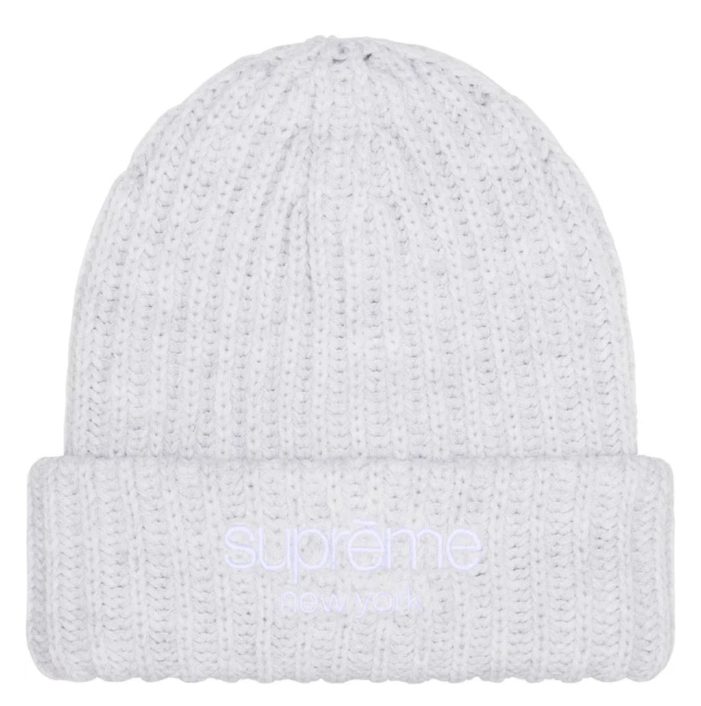 Chunky Rib Classic Logo Beanie