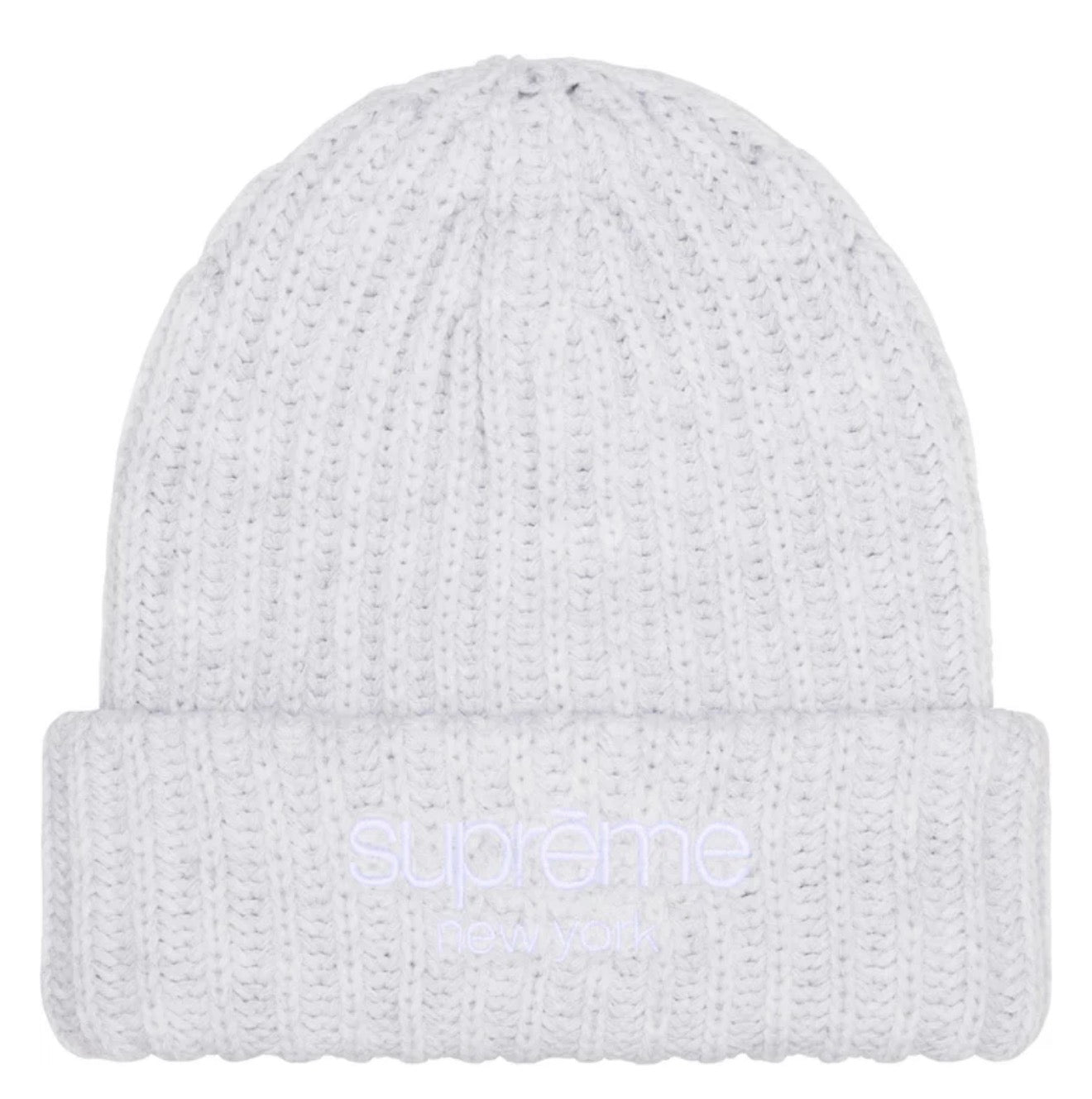 Chunky Rib Classic Logo Beanie
