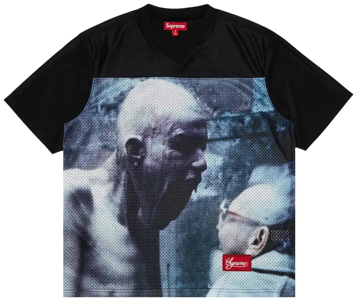 Supreme x Aphex Twin Football Jersey 'Black'