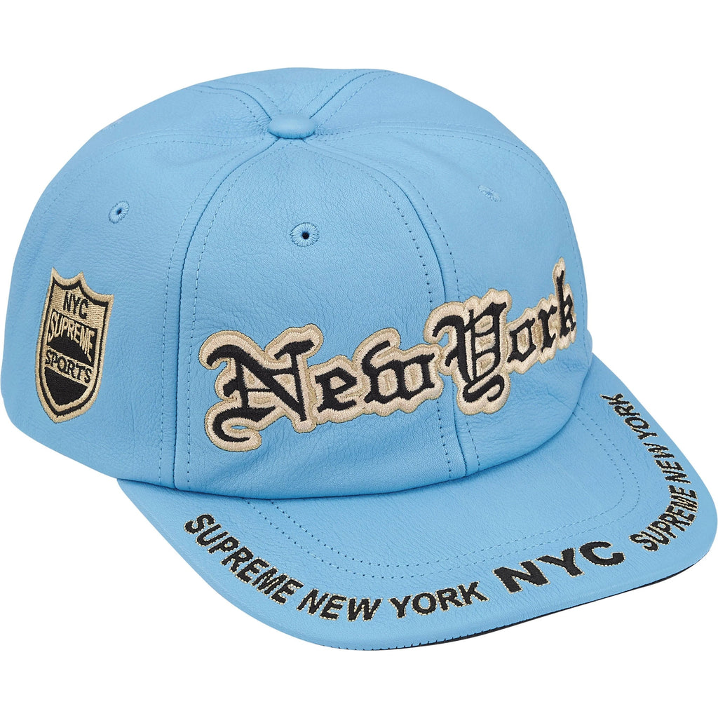 NEW YORK LEATHER 6-PANEL