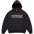 STARS STUDDED HOODED SWEATSHIRT