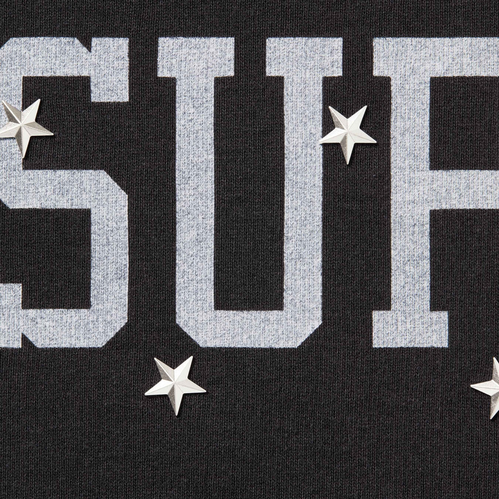 STARS STUDDED HOODED SWEATSHIRT