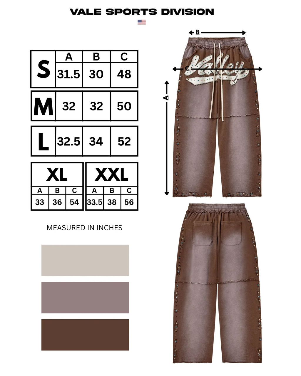 SKITTLE SWEATS [BROWN]